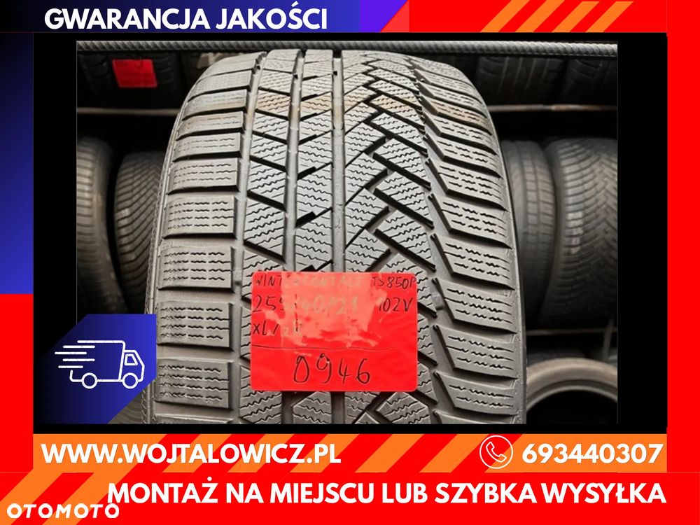 Continental 255 40 21 TS850P Winter Contact 1szt. Zima 102 V XL - 1