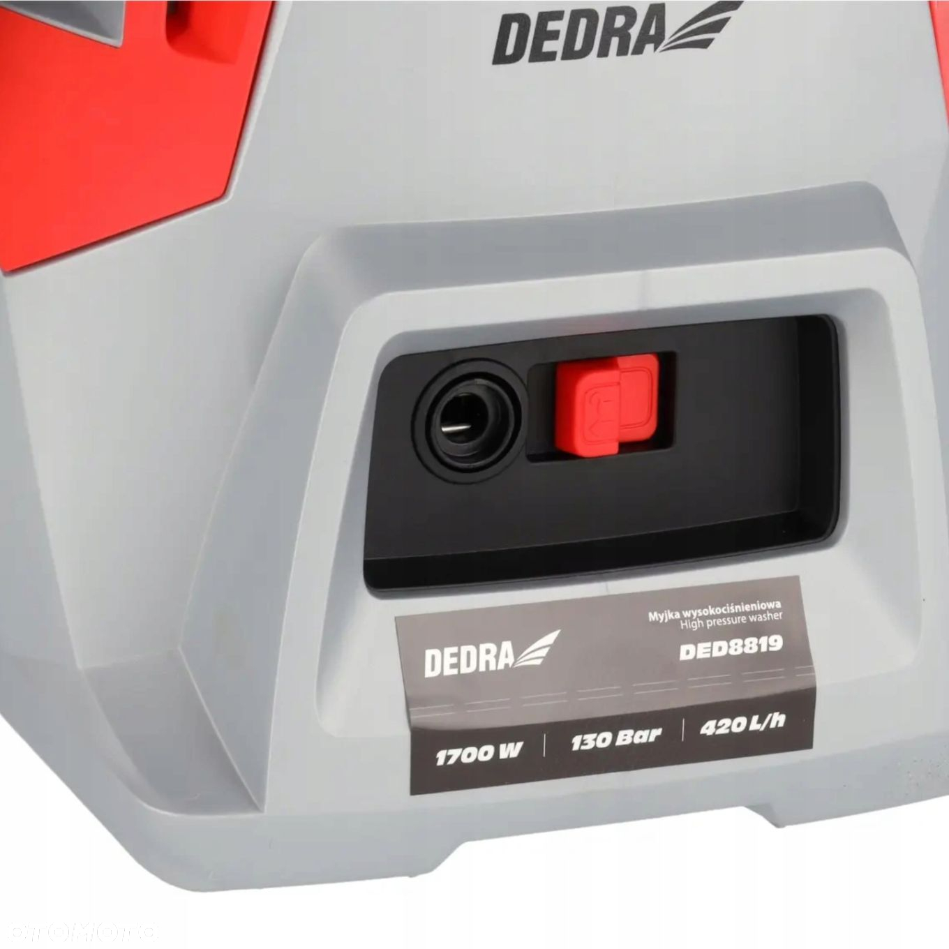 DEDRA DED8819 MYJKA WYSOKOCIŚNIENIOWA 130Bar 1700W AKCESORIA 11EL - 8