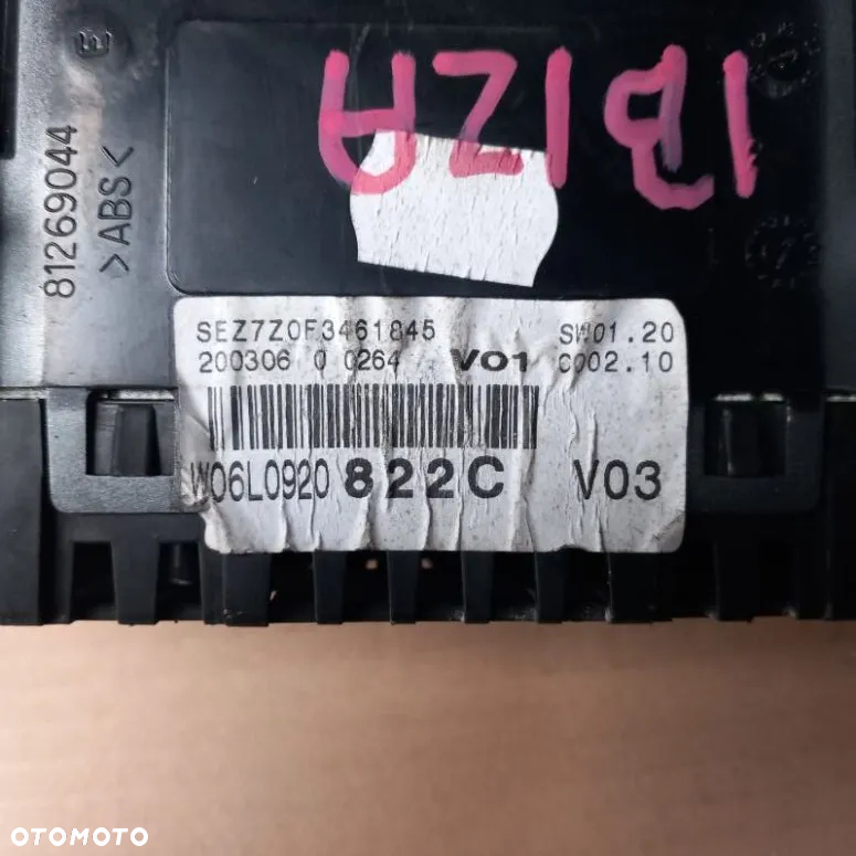 Seat Ibiza Cordoba  02-08 6L 1.4 TDI zegar zegary  licznik 6L0920803A 6L0920822C - 3