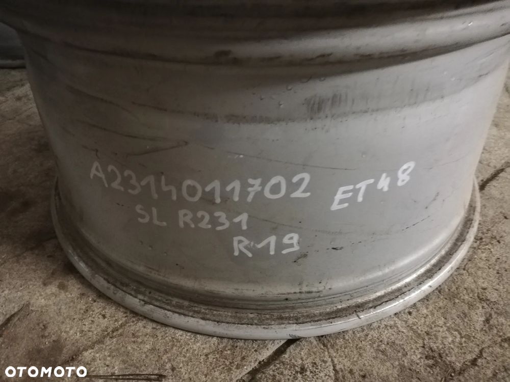 MERCEDES SL AMG r19 ET48 5x112 ORG a2314011702  ET35,5 A2314011602 - 2