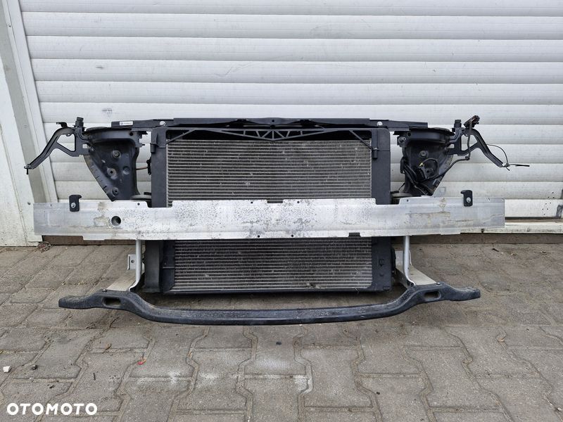 BMW F10 F11 2.0 D PAS PRZEDNI WENTYLATOR CHŁODNICE BELKA WZMOCNIENIE PRZÓD - 2