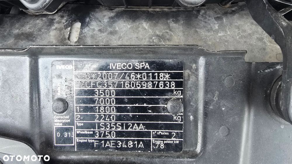 Iveco DAILY V, 35S11, KONTENER POCZTOWY DHL, EURO 5 - 18