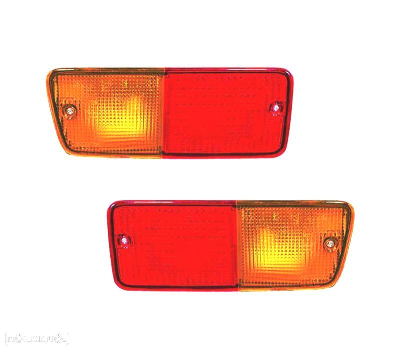 FAROLINS PÁRA-CHOQUES TRASEIRO NISSAN PATROL 88-97 Y60 ST WAGON 93-97 - 1