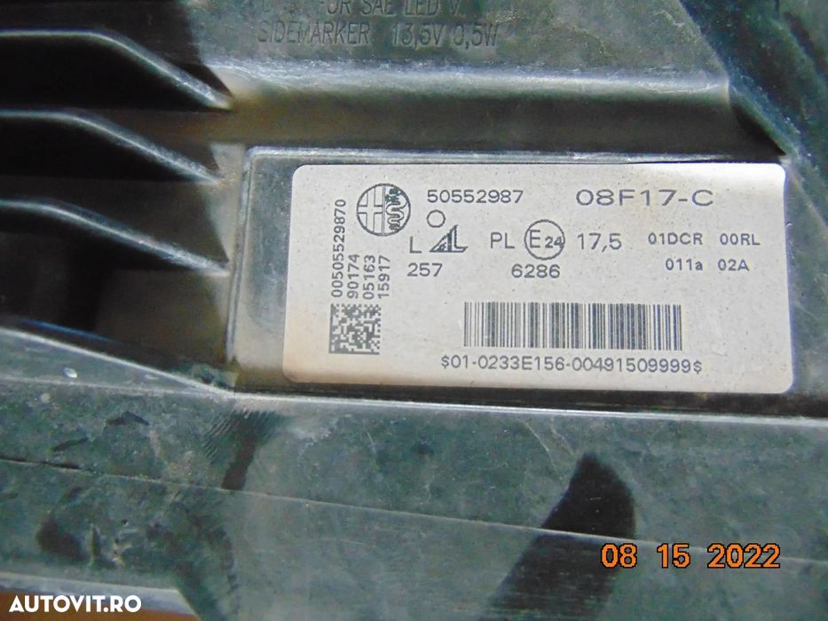 Far Alfa Romeo Stelvio 2015+ faruri stanga dreapta complete europa dez - 5