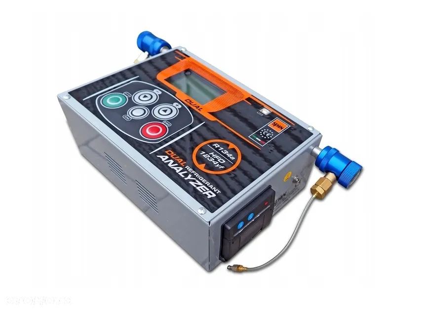 Analizator klimatyzacji SPIN R1234yf R134a drukarka wykrywa mieszanki - 6
