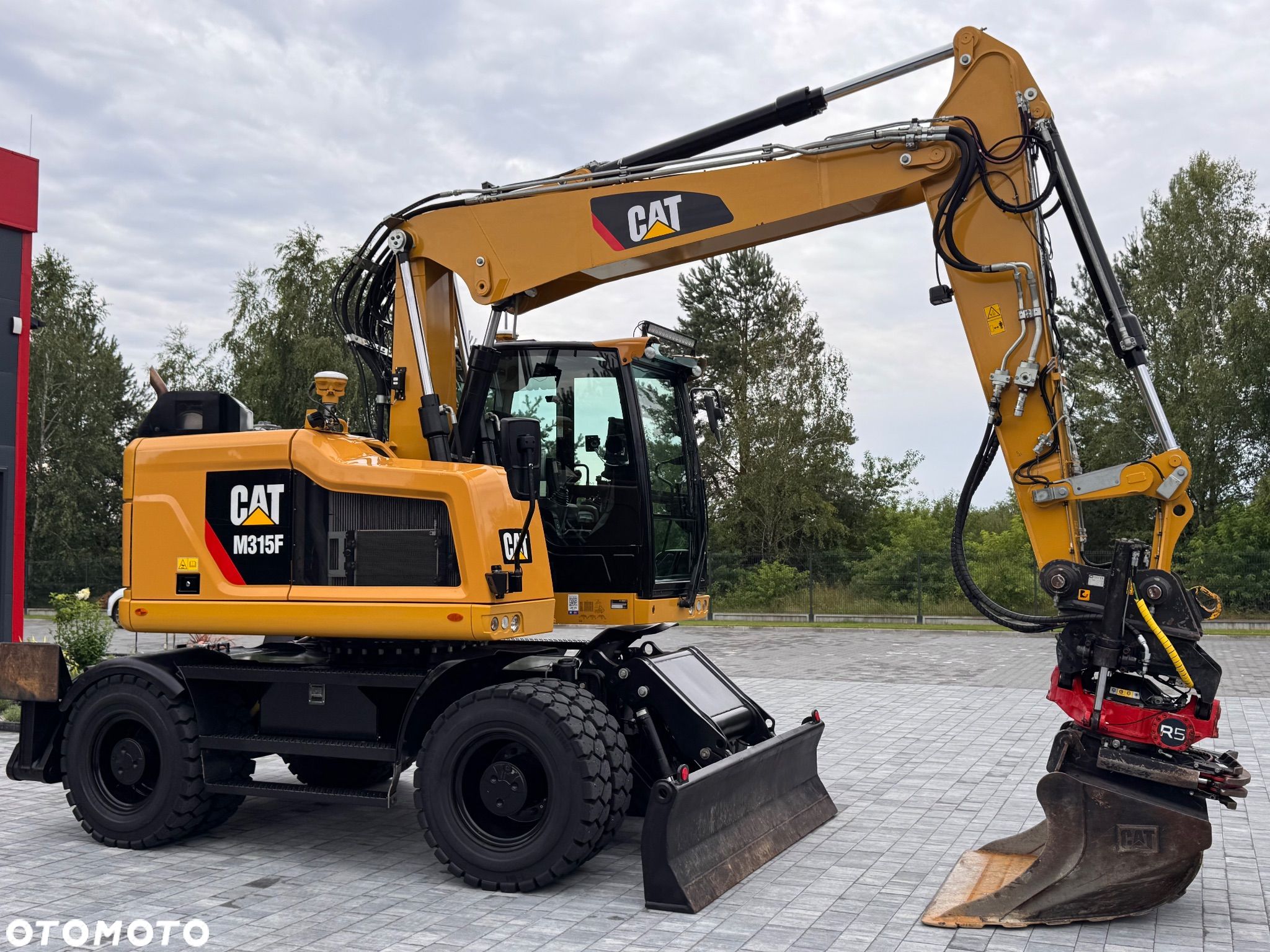 Caterpillar M315F |2018r|rototilt ze szczypcami |centralne smarowanie |w orginale|serwisowana|system 3D Trimble | - 1