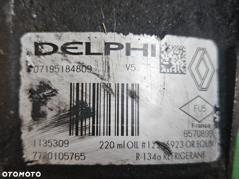 Renault Trafic Opel Vivaro  1.9 DCI Kompresor sprężarka klimatyzacji 7700105765 - 3