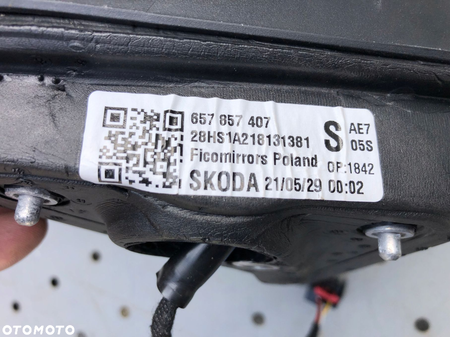 Skoda Scala lusterko lewe 6pin - 3