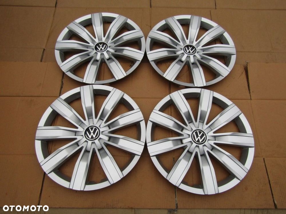 4x Kołpaki 17 VW Tiguan II Passat Golf Jetta Touran Caddy / oryginał - 3