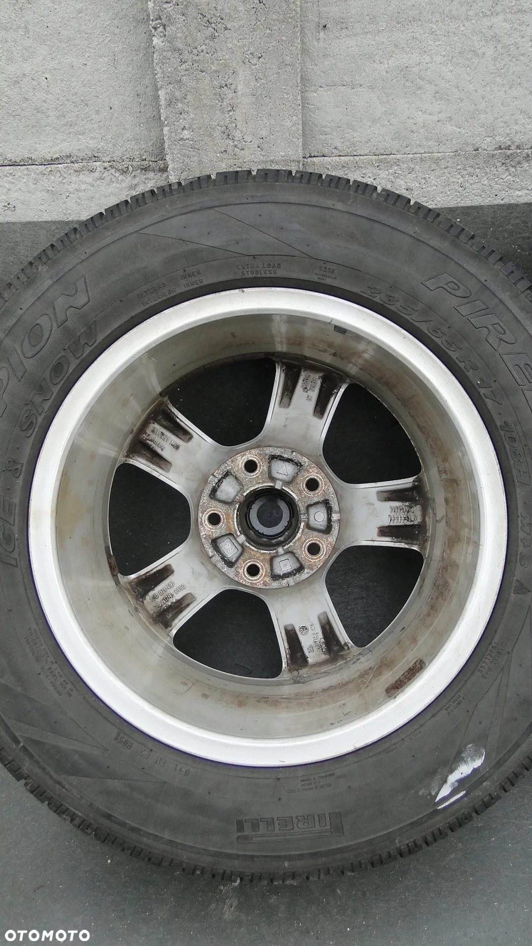 VW TOUAREG FELGA FELGI ALUMINIOWE OPONY 7,5x17 ET50 - 14