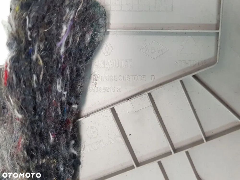 OSŁONA ZAŚLEPKA MASKOWNICA RENAULT MEGANE IV 4 - 5