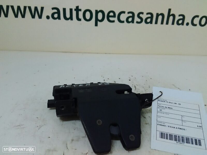 Fecho Da Mala Rover 75 (Rj) - 1