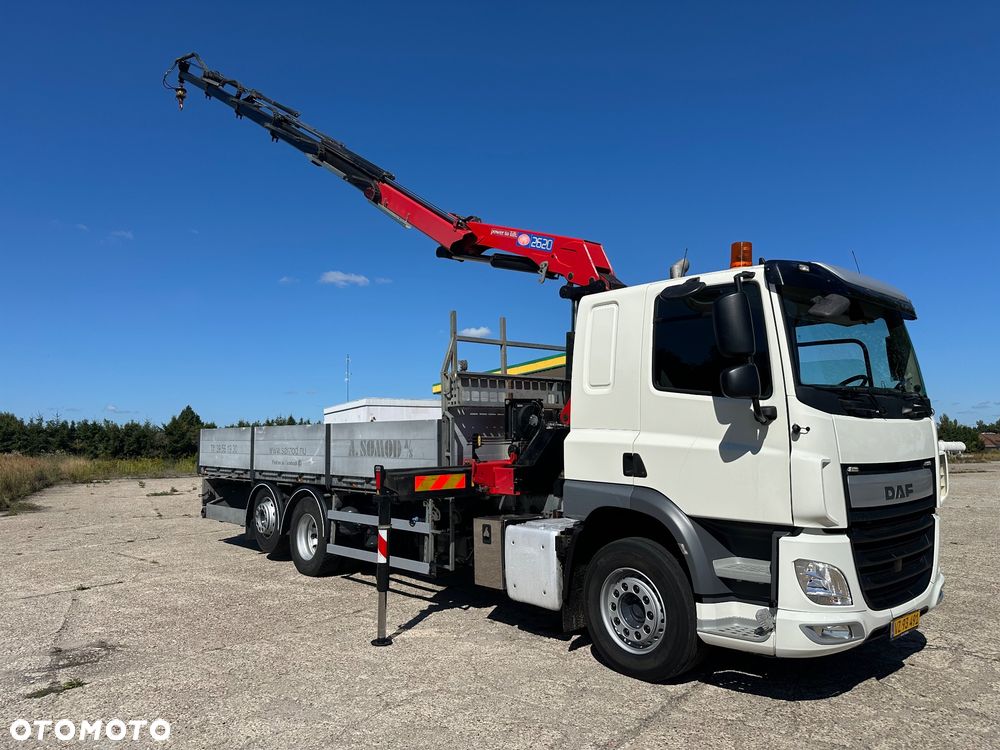 DAF CF 440 6X2 org. 236tys km. HDS HMF 2620 K 5 - 2