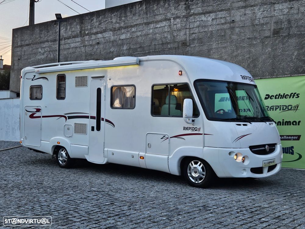 Rapido Le Randonneur 9097F CHASSI AL-KO Cama transversal + BASCULANTE - 2