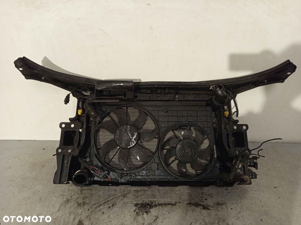 + PAS PRZEDNI AUDI A3 8P DRUGI LIFT 2 FL 2.0TDI WZMOCNIENIE CZOŁOWE CHŁODNICA WODY WENTYLATORY INTERCOOLER PO PRZEKĄTNEJ - 5