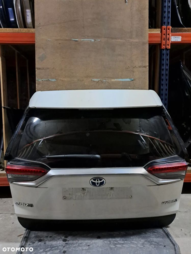 Maska / klapa bagażnika Toyota RAV-4 | RAV4 V Hybrid - oryginalna (biała)
