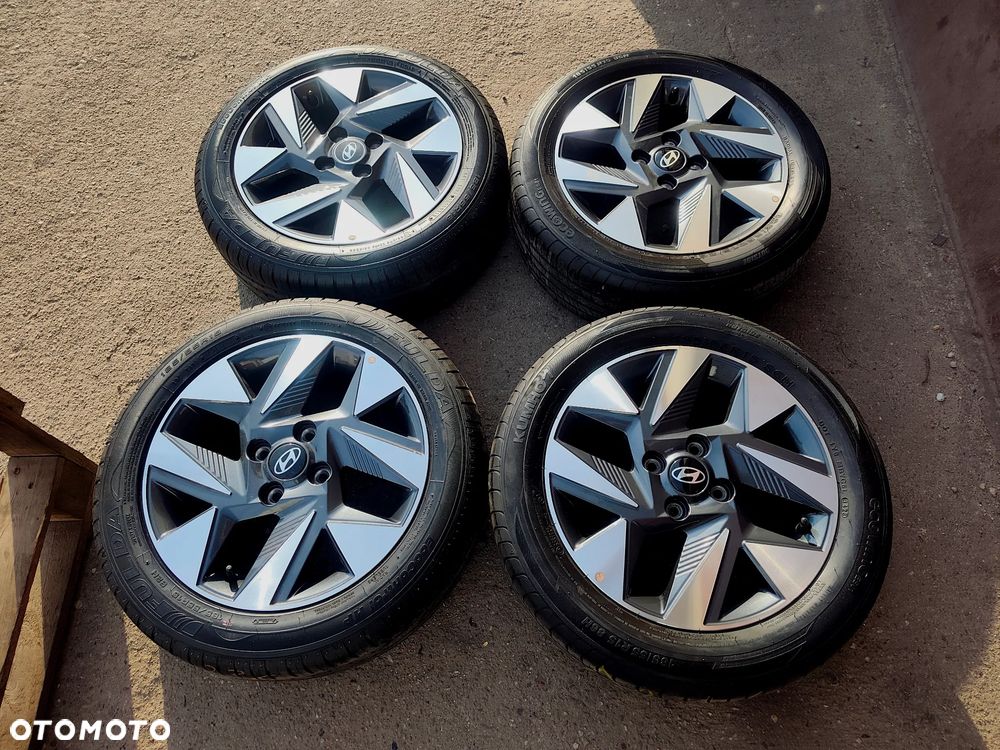 4x100 Felgi Aluminiowe Alufelgi Oryginalne 15 Koła Letnie Lato KIA RIO PICANTO STONIC HYUNDAI GETZ I10 I20 I25 ACCENT BAYON MAZDA 323 MX3 MX5 DEMIO SUZUKI BALENO SWIFT SPLASH LIANA IGNIS DAIHATSU CHARADE MATERIA TOYOTA YARIS COROLLA - 1