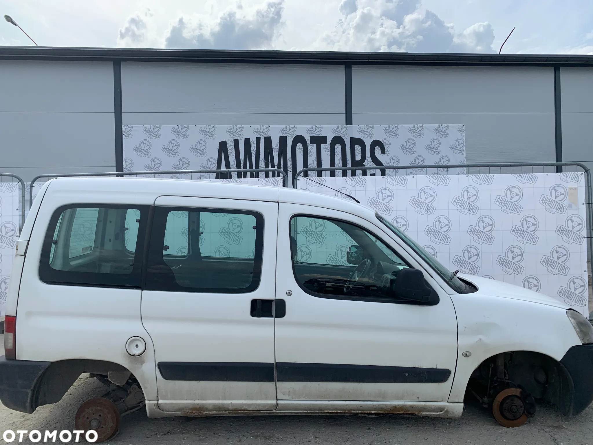 PEUGEOT PARTNER 2007 *SAMOCHÓD NA CZĘŚCI* 733 MASKA LAMPA DRZWI LUSTERKO ZDERZAK GRILL BŁOTNIK KLAPA BELKA PRAWE LEWE PRZÓD TYŁ - 5
