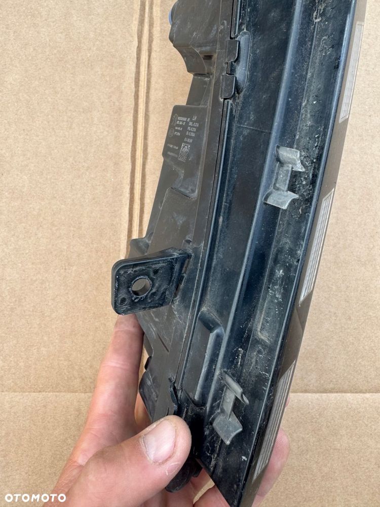 zderzak lewy led halogen drl peugeot 308 iii t10 oryginał ładny cały - 4