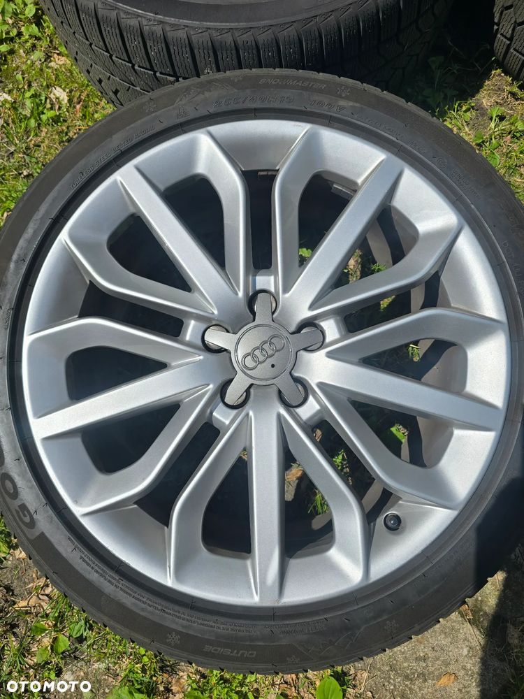 Alufelgi + opony alumioniowe oryginalne AUDI OE 19" 8,5x19 ET45 5x112 A4 A6 A7 VW - 3