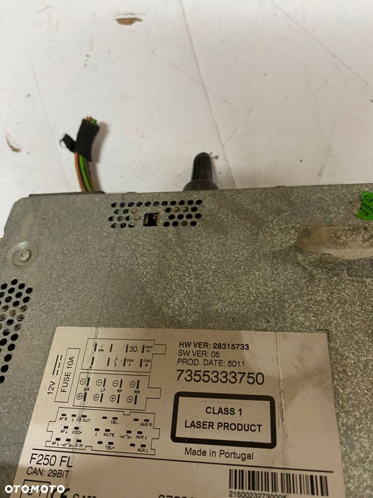 Radio CD 7355333750 Ducato Jumper - 3