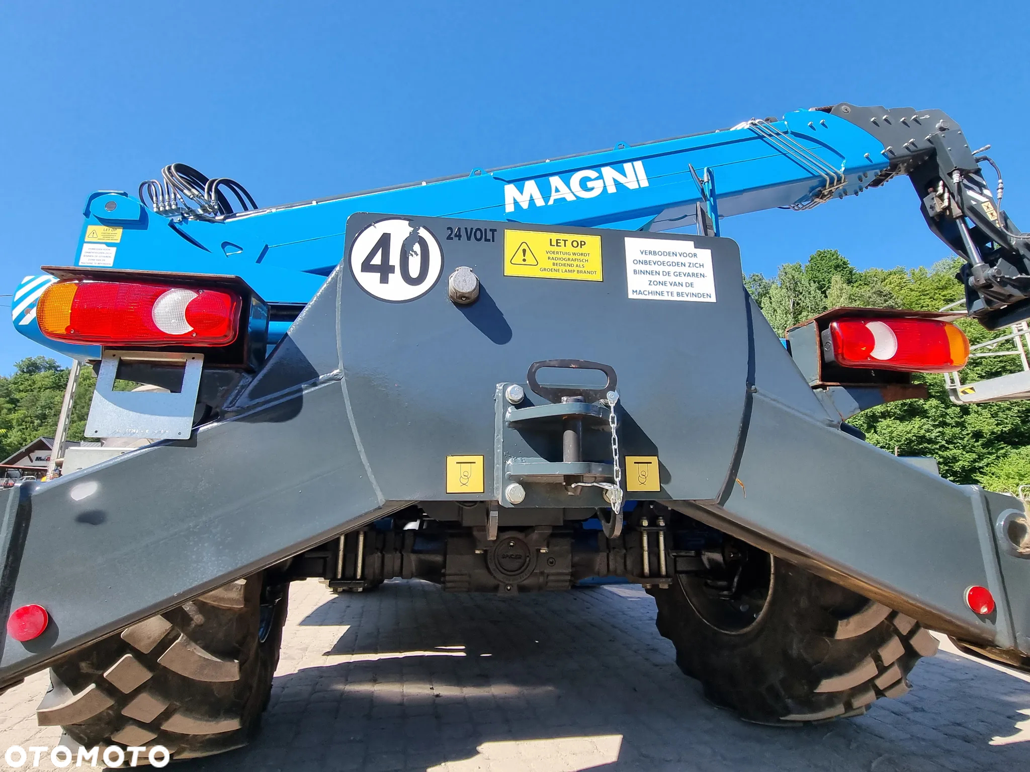 Magni RTH 5.21 Ładowarka teleskopowa 21 metrów  Kosz (Pilot 2 funkcje) Wciągarka Łyżka Widły Jak Nowa 2018r 2287mtg DEUTZ silnik z Norwegii KLIMA - 40