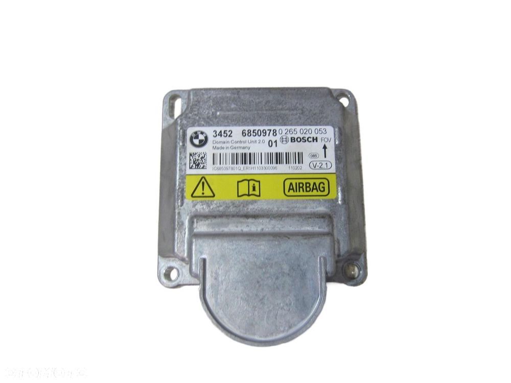 BMW X3 F25 USA MODUŁ STEROWNIK AIRBAG ICM 6850978 34526851285 34526850978 - 1