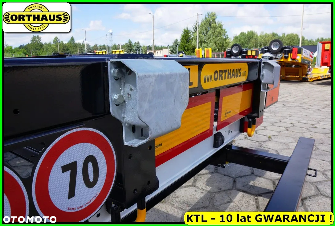 Orthaus Podwozie LEKKIE na kontenery 40/45 Ft HC, pełny ADR EX3 ! - 29
