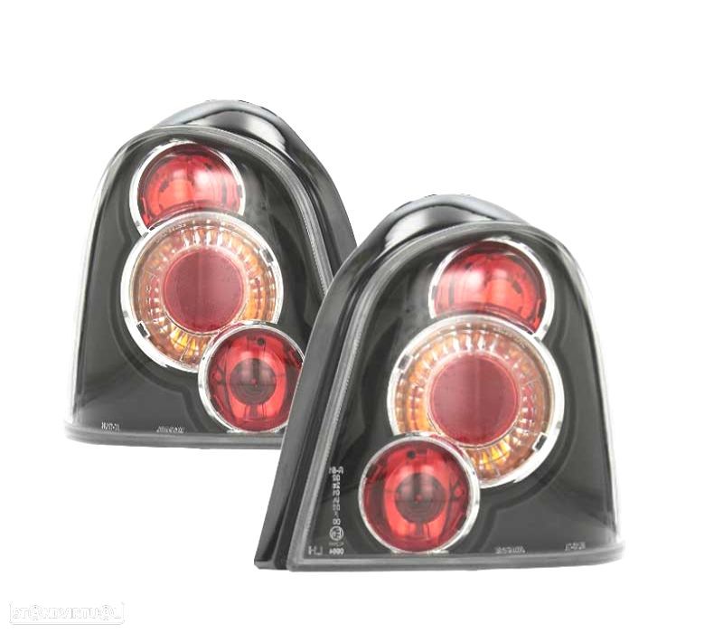 FAROLINS TRASEIROS RENAULT TWINGO I 93-00 PRETO - 1