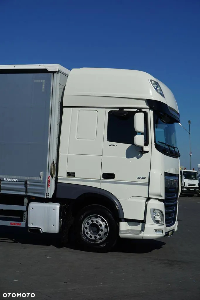 DAF XF / 480 / ACC / EURO 6 / SSC / FIRANKA + WINDA / DŁ. 8,9 M / 22 PALETY - 28