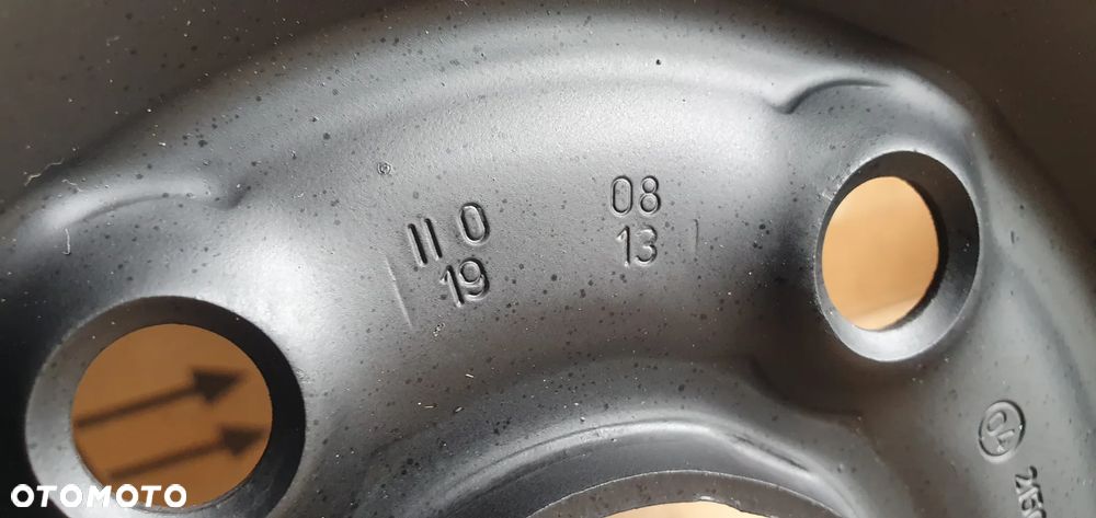 Felgi stalowe koła VW 5x112 6J ET47 16" R16 VW Caddy III 1K0601027C - 27