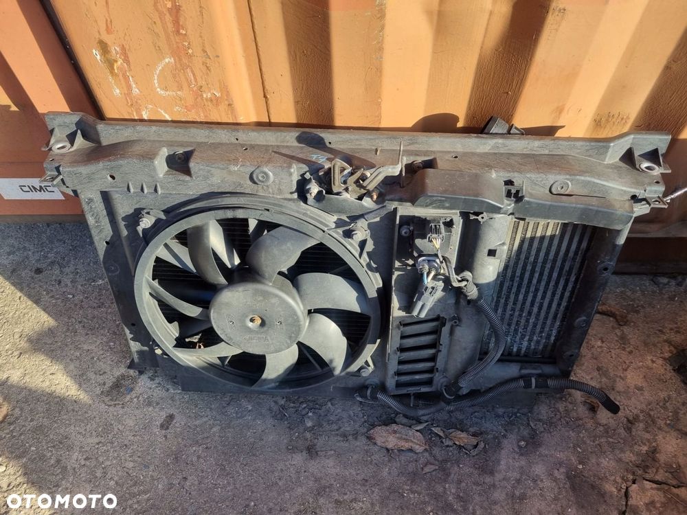 peugeot 3008 2.0 hdi pas przedni chłodnice komplet wentylator intercooler - 2
