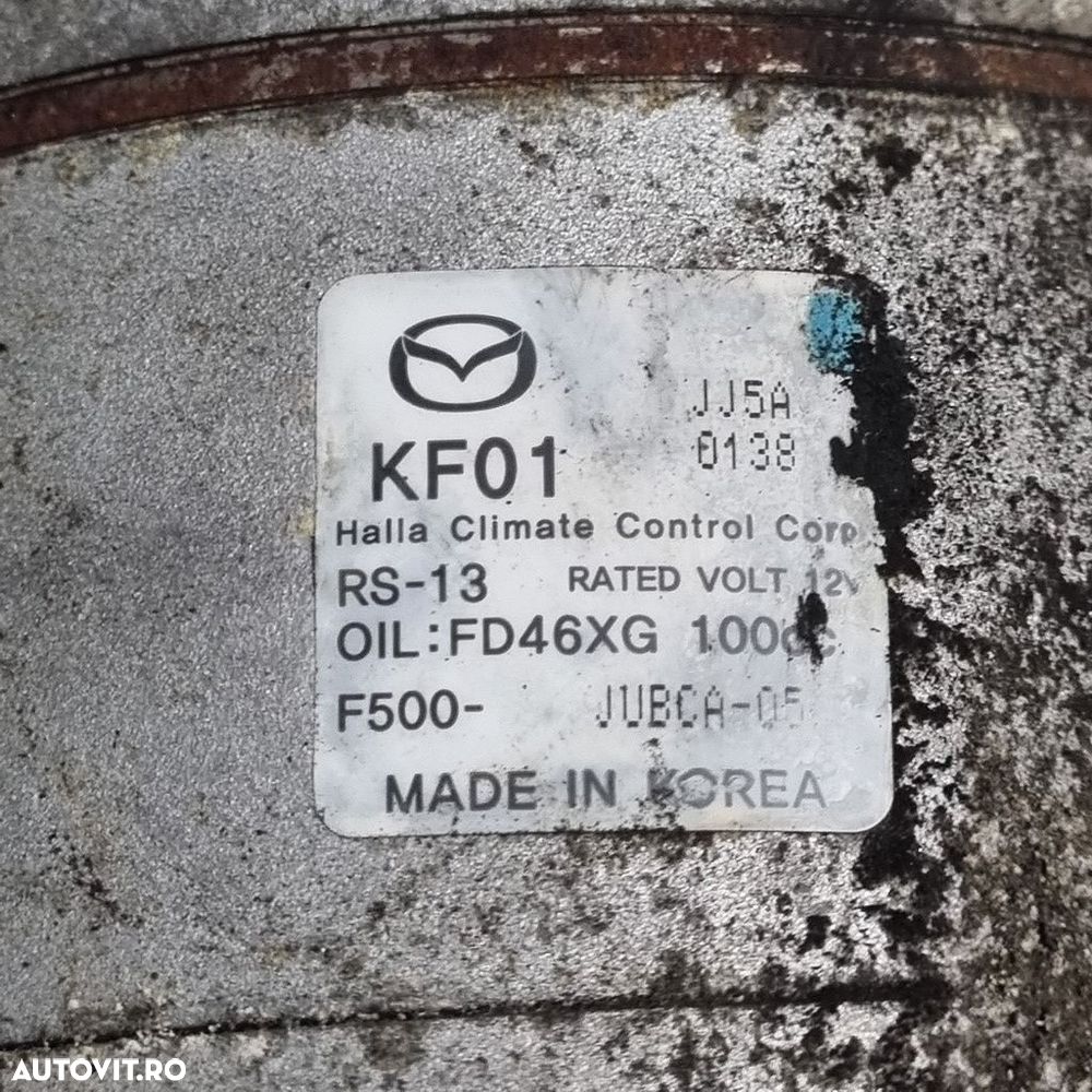 Compresor clima Mazda CX - 5 2.2 Diesel 2012 - 2015 150CP SHY1 (1480) Diesel KF01JJ5A0138 - 5