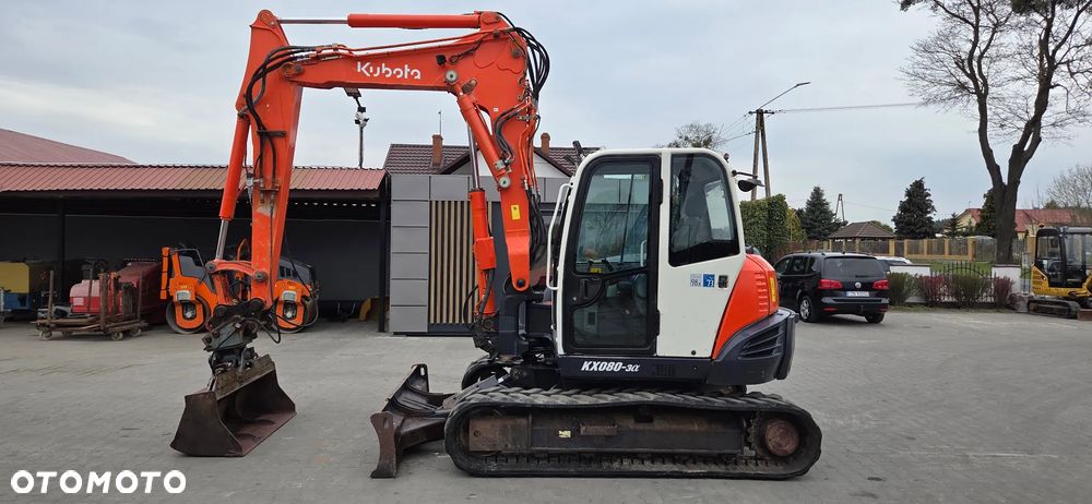 Kubota <<Kubota KX080-3, 2009r, ramie 3xłamane!, nowe gąsienice!>> - 1