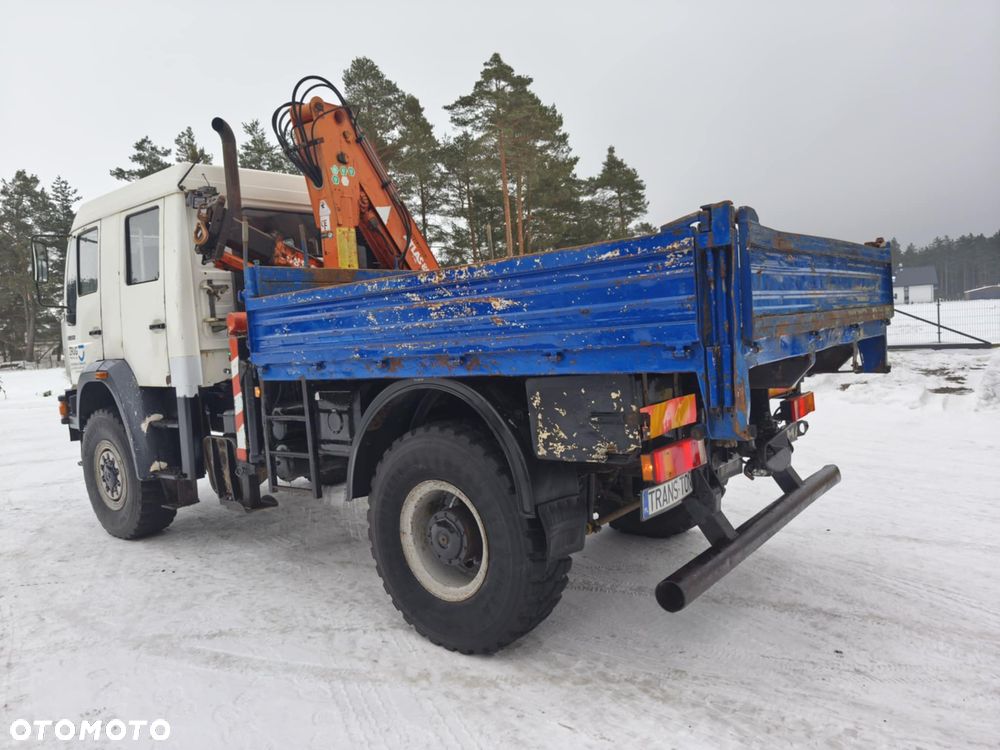 MAN 18-224 4x4 hds Atlas 80.1 7,2m balony do energetyki 7 miejsc - 2