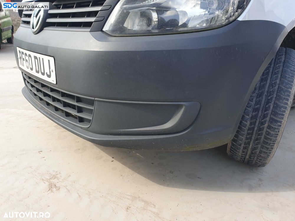 Bara Spoiler Fata Completa cu Grila Sigla si Emblema Volkswagen Caddy 2010 - 2015 [C4847] - 3