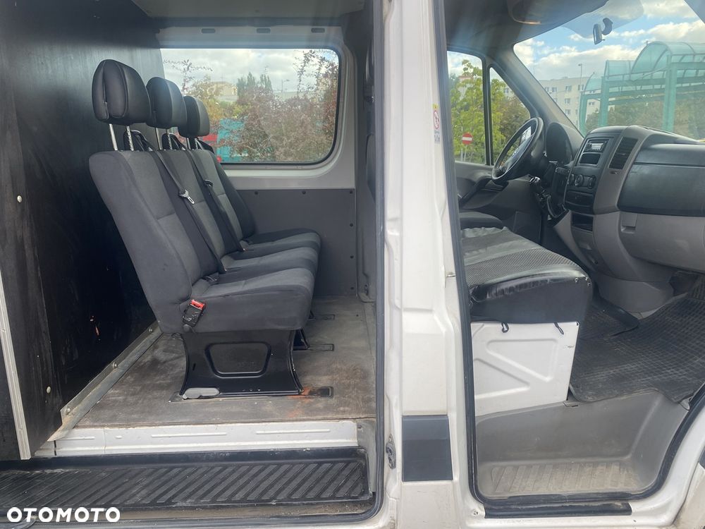 Volkswagen Crafter 2.0 Tdi 136KM Klima Brygadowka Doka 6 osobowa  2016 Zadbany - 6