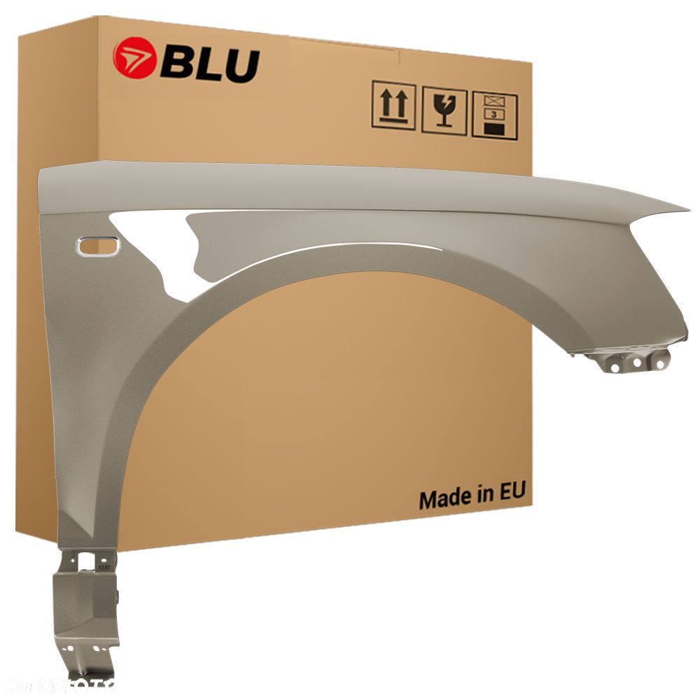 BLU Błotnik AUDI A3 8P LY1Q prawy złoty 03-08 przód ocynk DakarBeige - 1