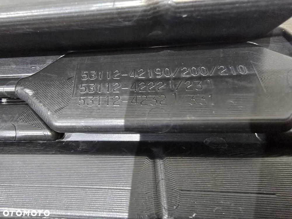 KRATKA ZDERZAKA PRZÓD GRILL TOYOTA RAV4 V 19r 53112-42190 - 7
