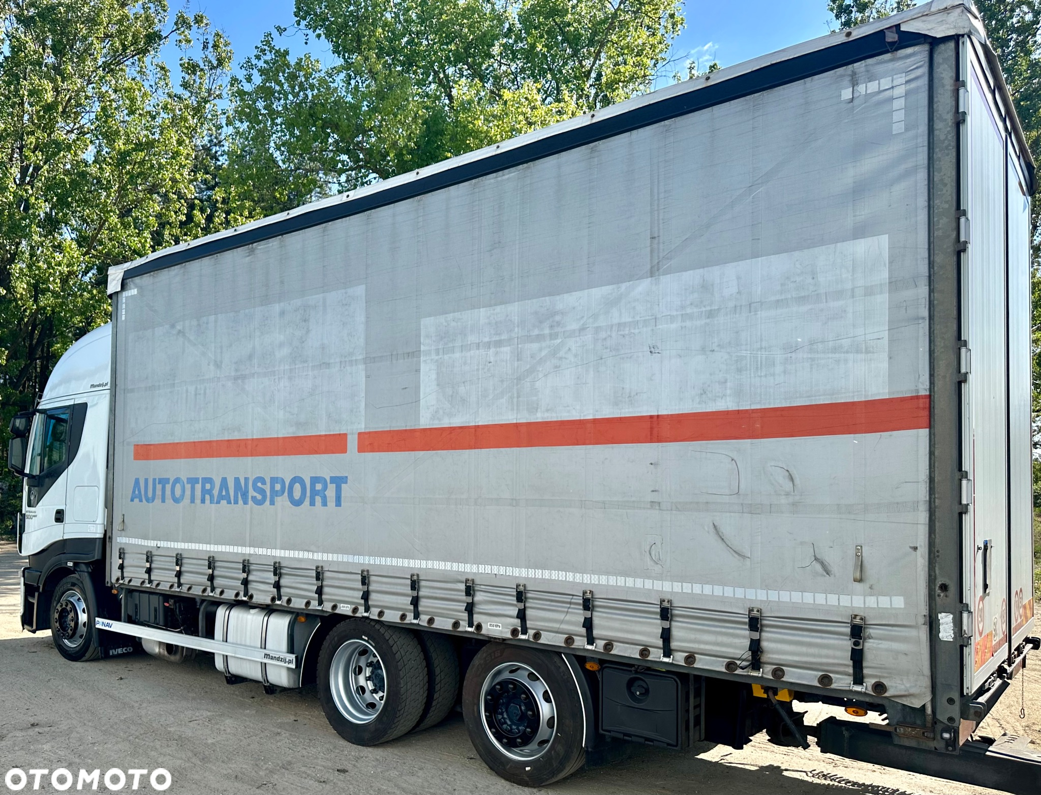 Iveco STRALIS 500EEV GLOB XXL AUTOMAT RETARDER 6x2 JUMBO TYLNA OŚ SKRĘTNA FIRANKA DŁ:7.40m + TANDEM PANAV OŚ BPW FIRANKA DŁ:8.20m ZESTAW PRZESTRZENNY 120m3 MOTOR:13L 2014r IGŁA - 14