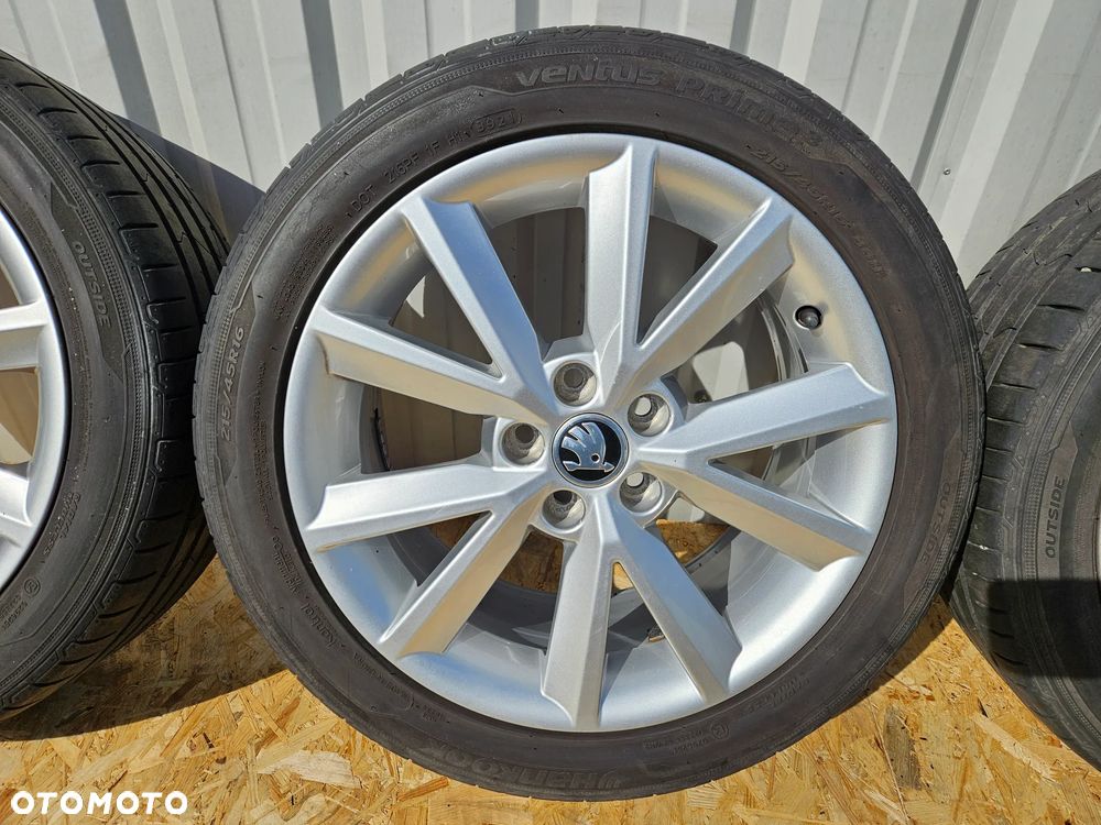 skoda fabia III koła felgi aluminiowe 16 5JA601025P - 5
