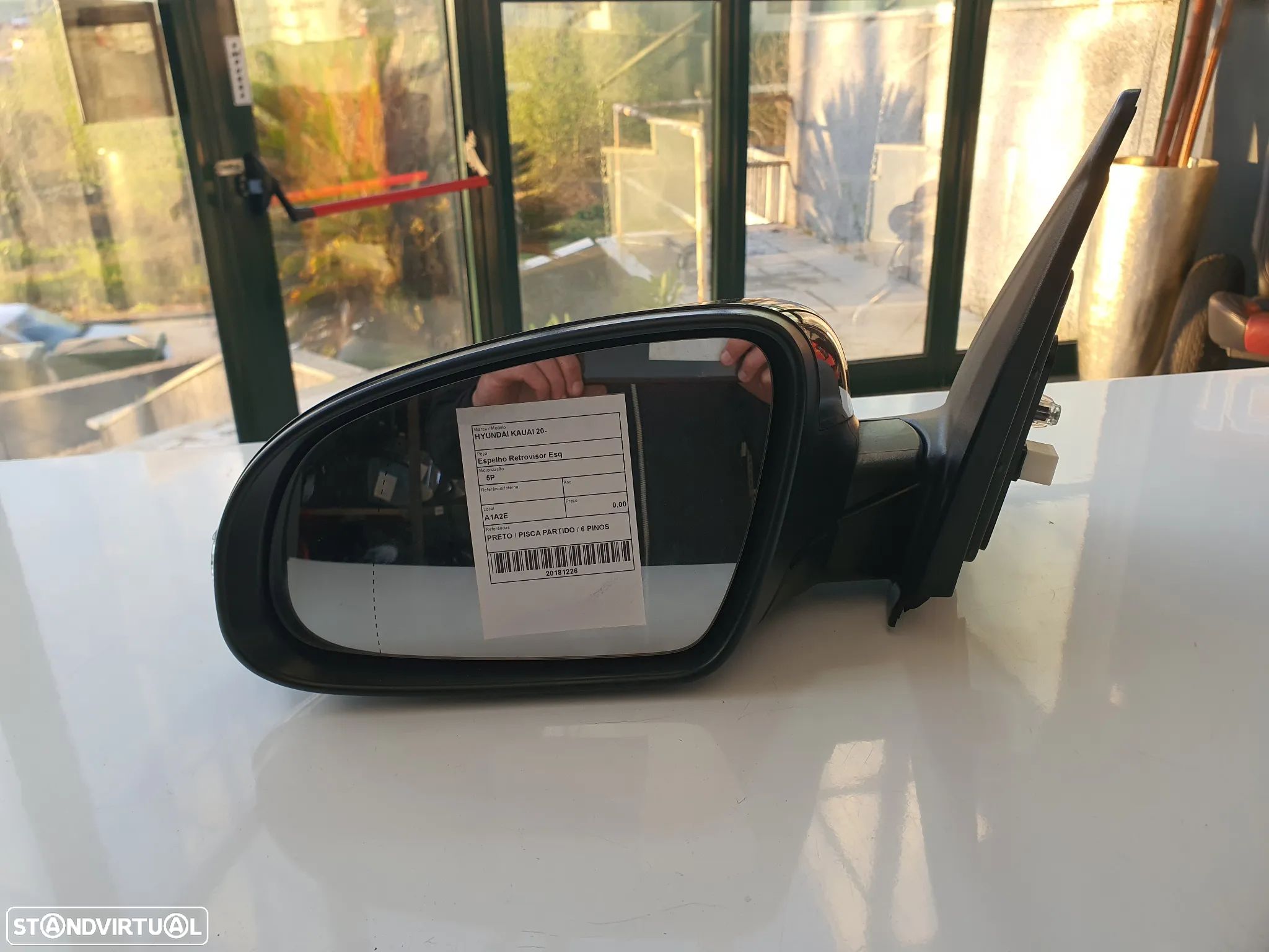 RETROVISOR ESQUERDO HYUNDAI KAUAI - 1