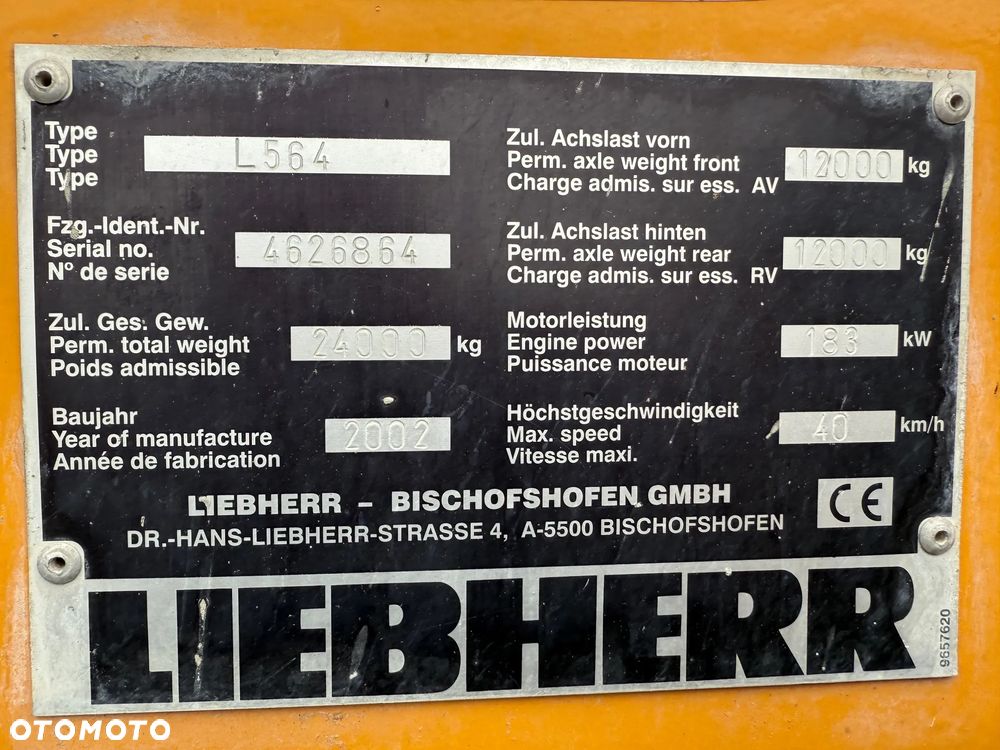 Liebherr L564 / 2002 r - 14