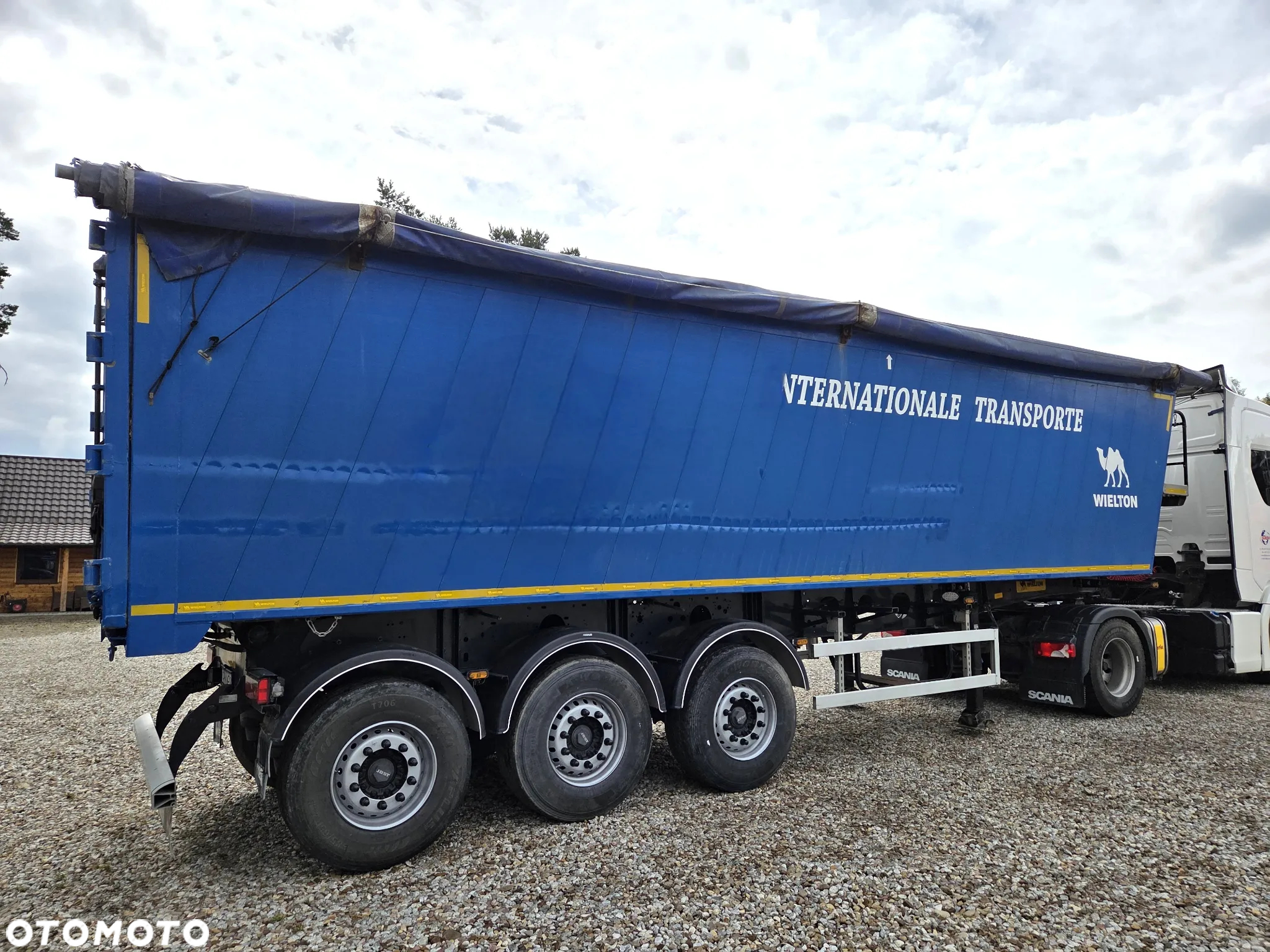 Wielton NW-3 / 50m3 / PODNOSZONA OŚ / 2X SZYBER / 6220kg - 11