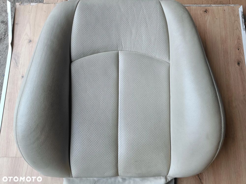 MERCEDES W211 FOTEL LEWY PRAWY BEŻOWY BEŻ BANAN IGŁA - 9