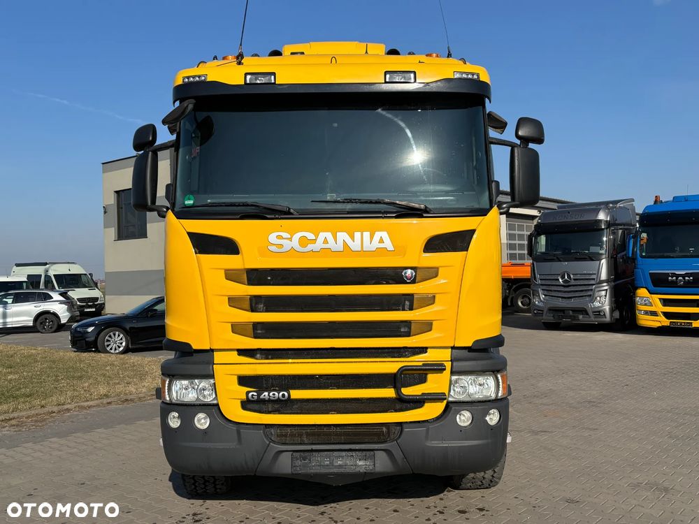 Scania Scania G490  4x4 stały napęd na wał, EURO 6, skrzynia redukcyjna , biegi terenowe , hydraulika do wywrotu, z Niemiec (G410 , G450) - 3