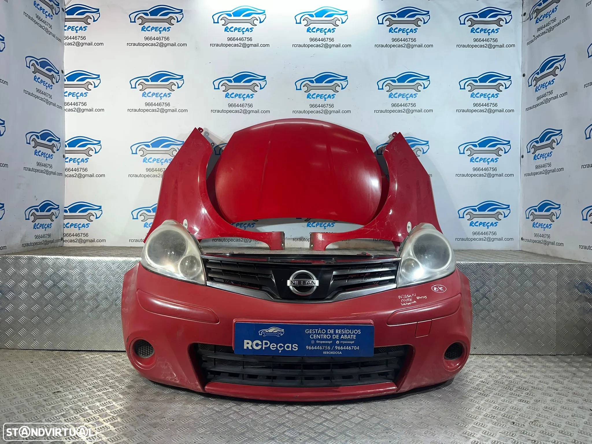 .Frente Completa Nissan Note E11 Facelift 2009 - 2013 - 2