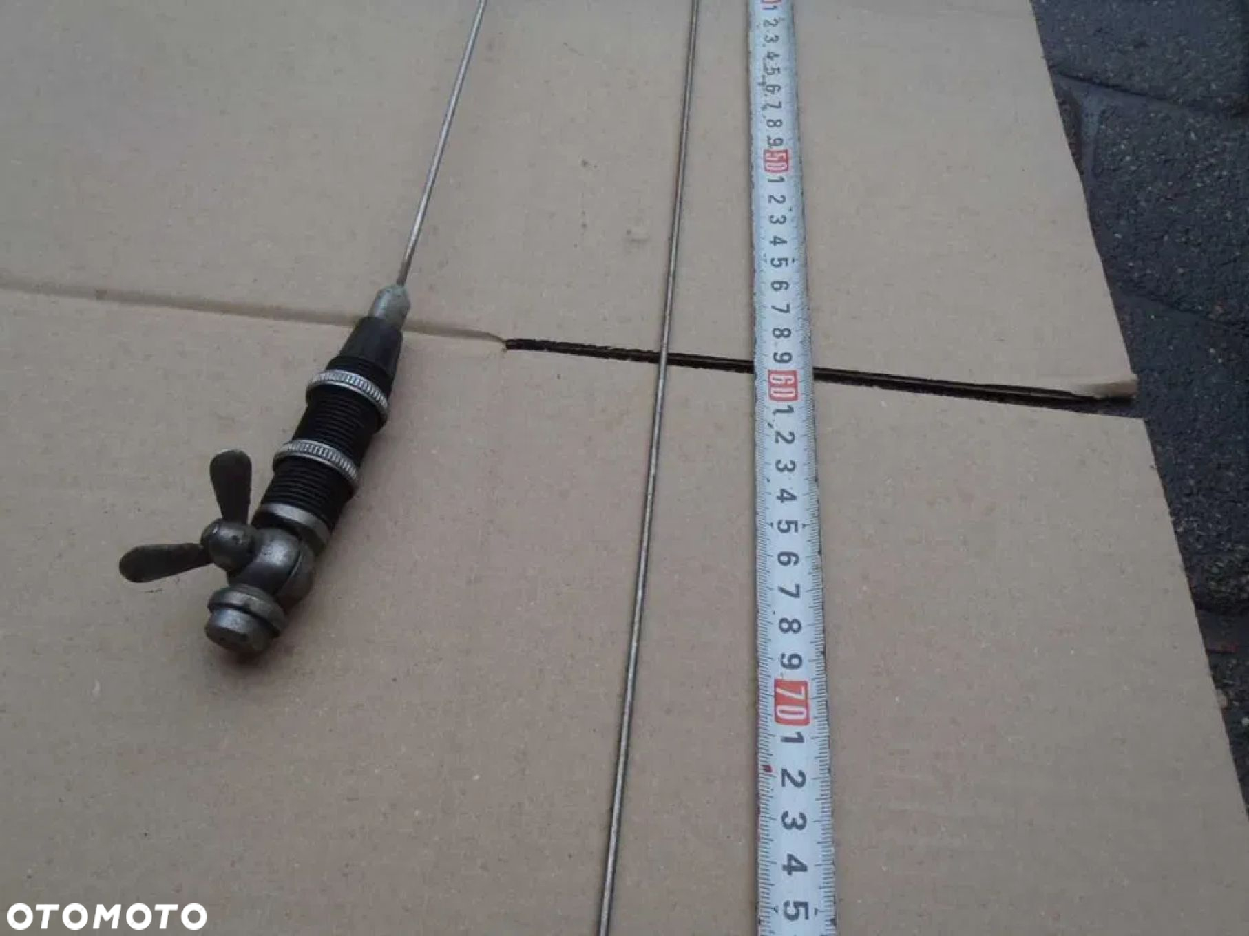 antena midland alan pc6 cbi cb sibi 155cm do 18km zacięgu - 3