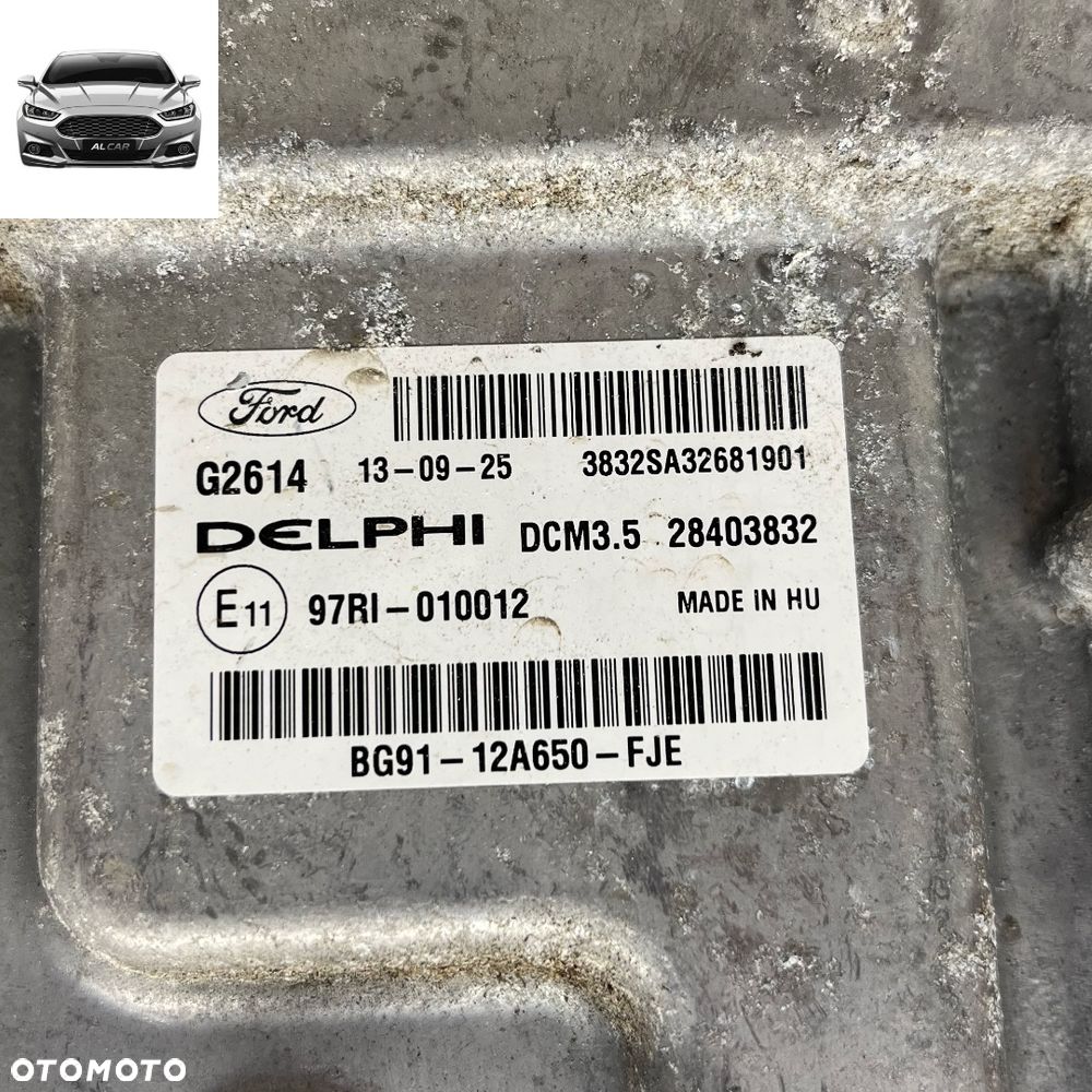 STEROWNIK SILN IKA 2.0 TDCI EURO 5 FORD MONDEO MK4 BG91-12A650-FJE - 2