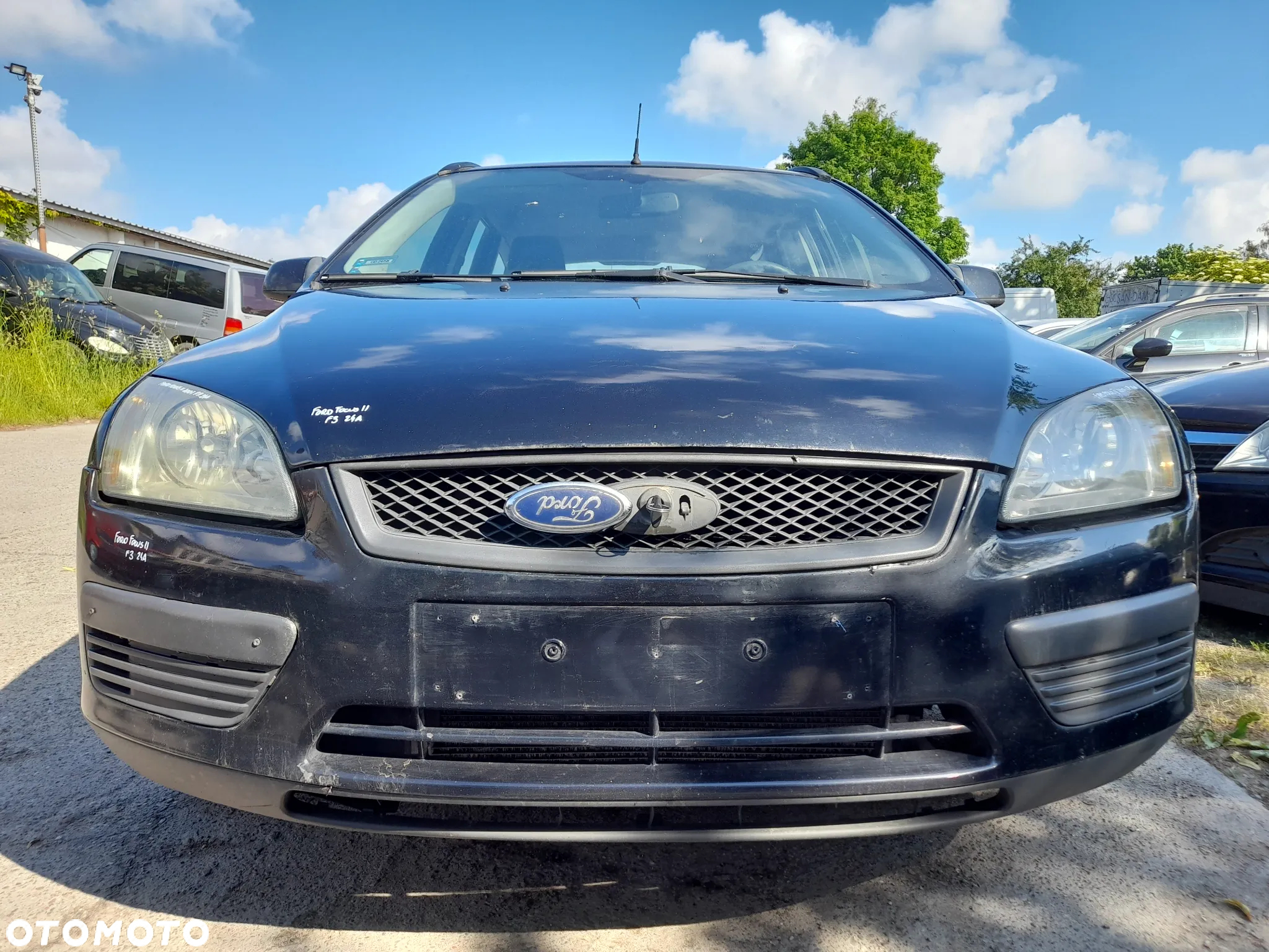 FORD FOCUS MK2 DRZWI LEWY TYŁ LEWE TYLNE F3 - 17